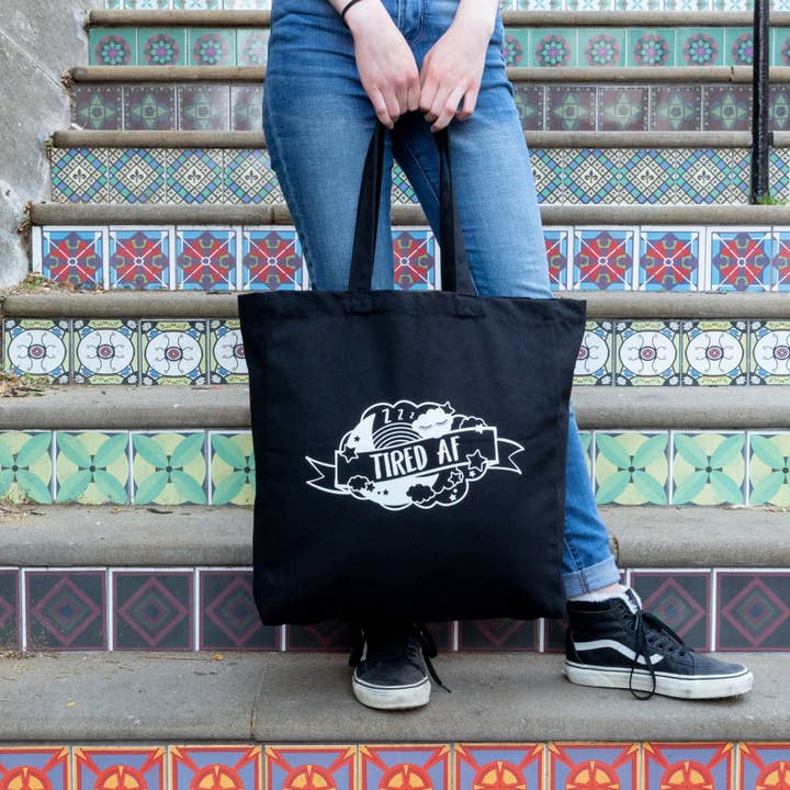Trött AF Tote Bag för wholesale av BETTIE CONFETTI