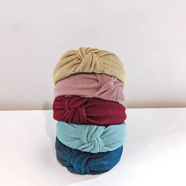 BRITTs. BOWs - Wholesale Fashion Headband - Women's - Textured Knot Headband