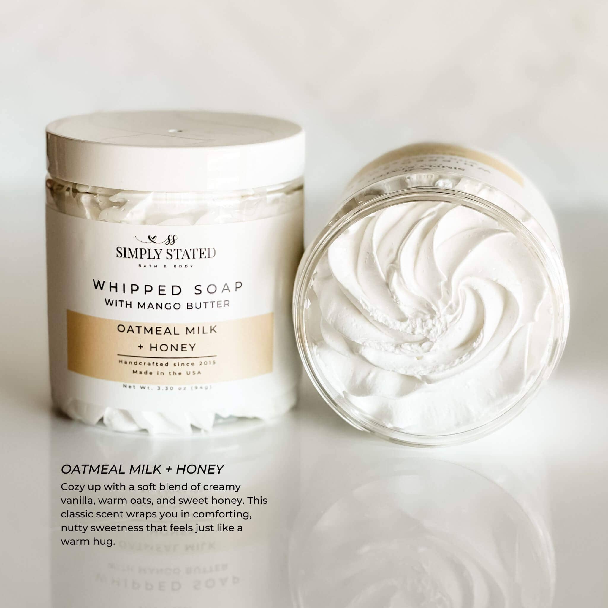 Simply Stated Bath & Body - Wholesale Whipped Soap - Signature Whipped Soap-Creamy & Moisturizing Cleanser1
