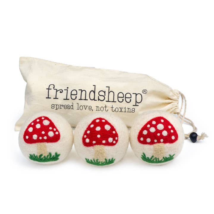 Trio de champignons blancs pour la vente par Friendsheep