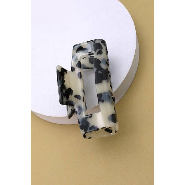 JOSSLYN by wall to wall - Wholesale Hair Clip - Women's - RECTANGLE CELLULOSE HAIR CLAW CLIP | 40H61519