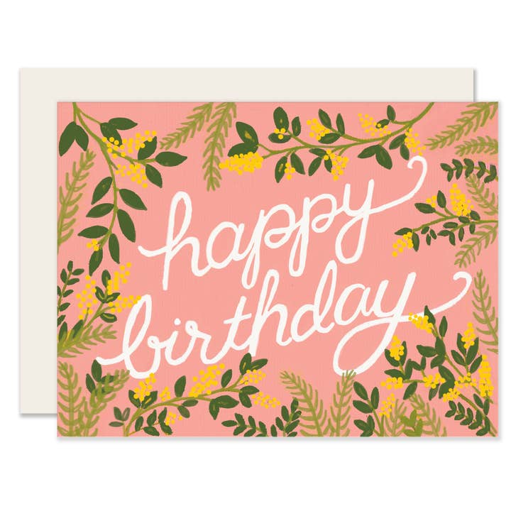 Botanical Birthday | Floral Birthday Card for wholesale by Slightly Stationery