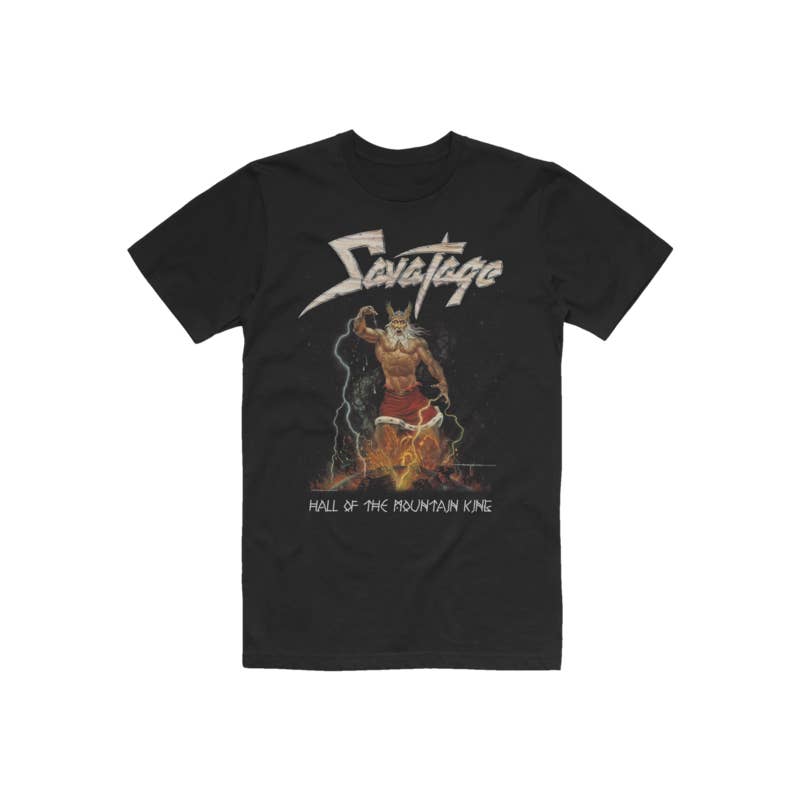 Manic Merch - Wholesale T-Shirt (Graphic) - Unisex - Savatage - Hall of the Mountain King - Graphic Tee