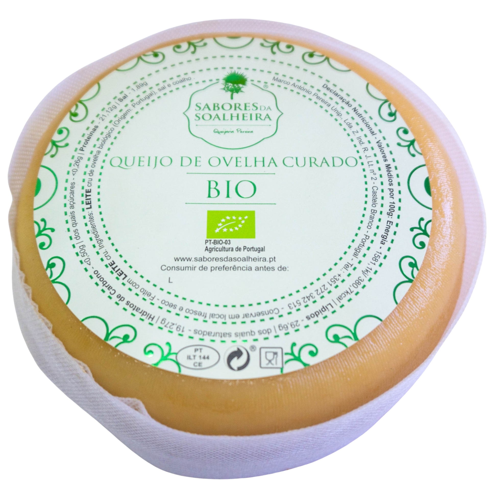 Geocakes - Vente Fromages - Fromage Merendeira de Brebis Affiné Biologique - Saveurs de Soalheira1