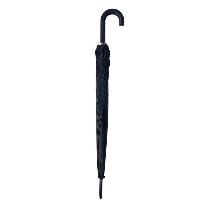 Clayre & Eef - Wholesale Umbrella - Unisex - JZUM0064Z Adult Umbrella 60 cm Black Synthetic1