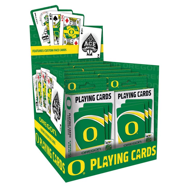 Masterpieces Puzzles - Wholesale Playing Cards - Oregon Ducks Playing Cards3