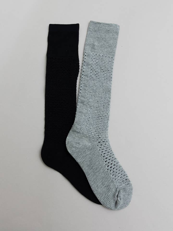 Calcetines Fishnet Hollow hasta la rodilla para venta al por mayor de Leto Accessories