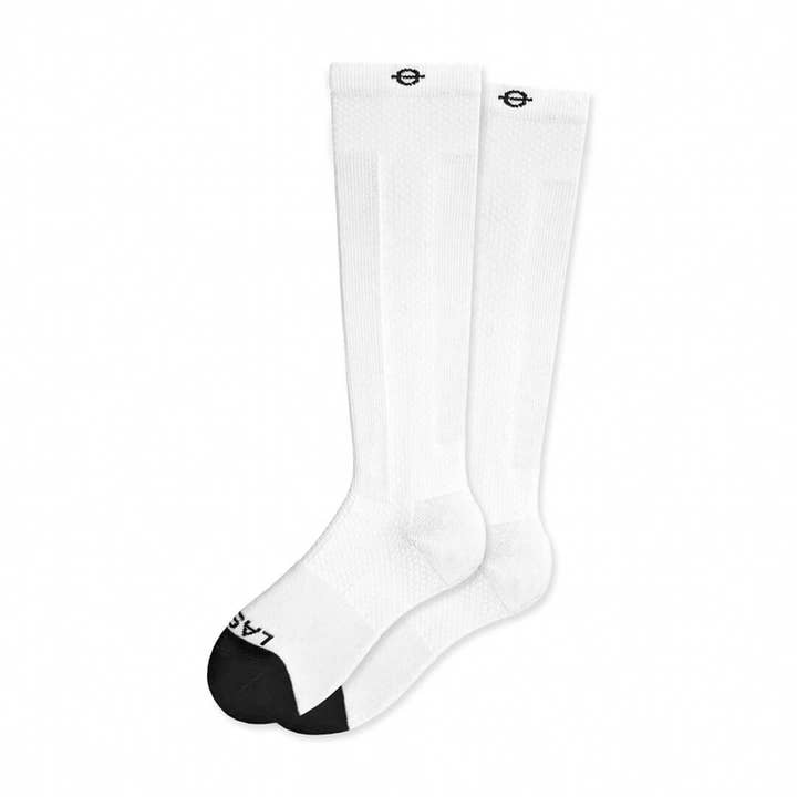 Medical Compression Socks - White for wholesale by Lasso