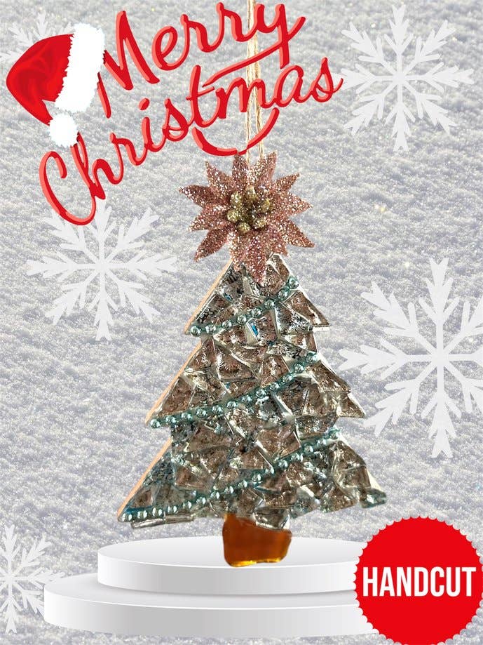 Van Gogh Stained Glass Ornament for wholesale by Barbs Crazy Crafts