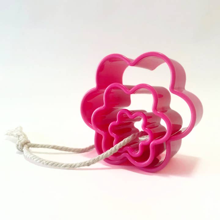 Bio Dough - Wholesale Putty/slime – Child - Bio Dough - Fun Trio Flower Shape Cutter3