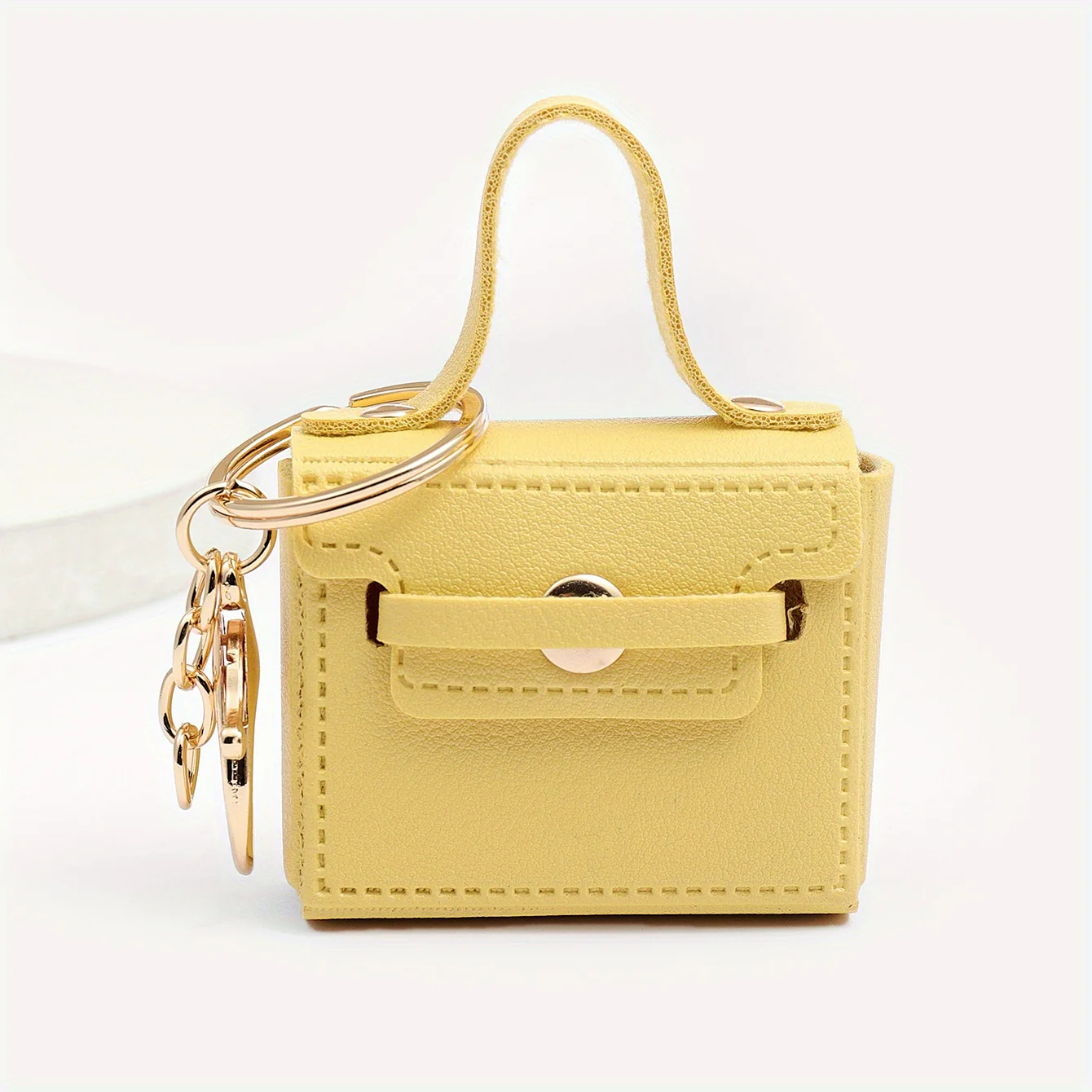 Crave by FW - Vente Porte-clés – femme - Porte-clés mini sac à pièces en cuir4