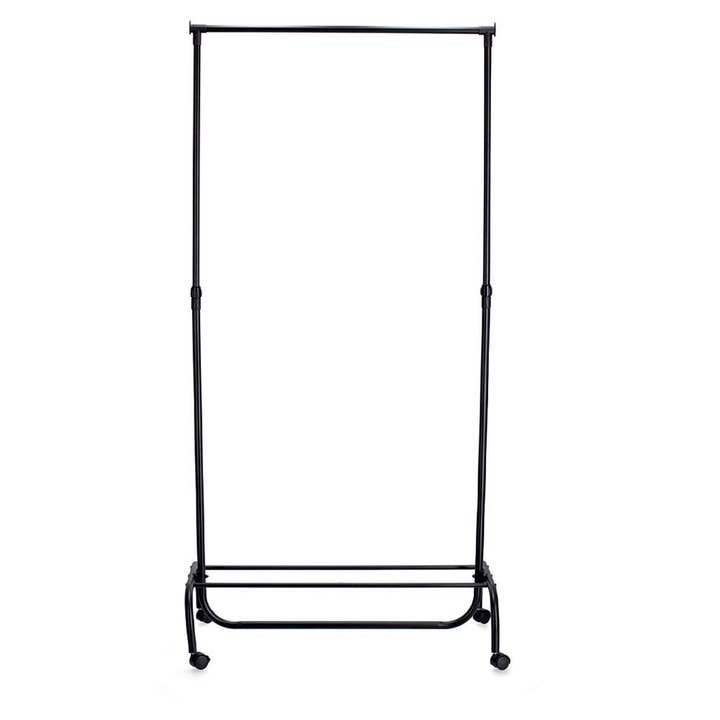 black Garment rack, metal/plastic for wholesale on Faire2