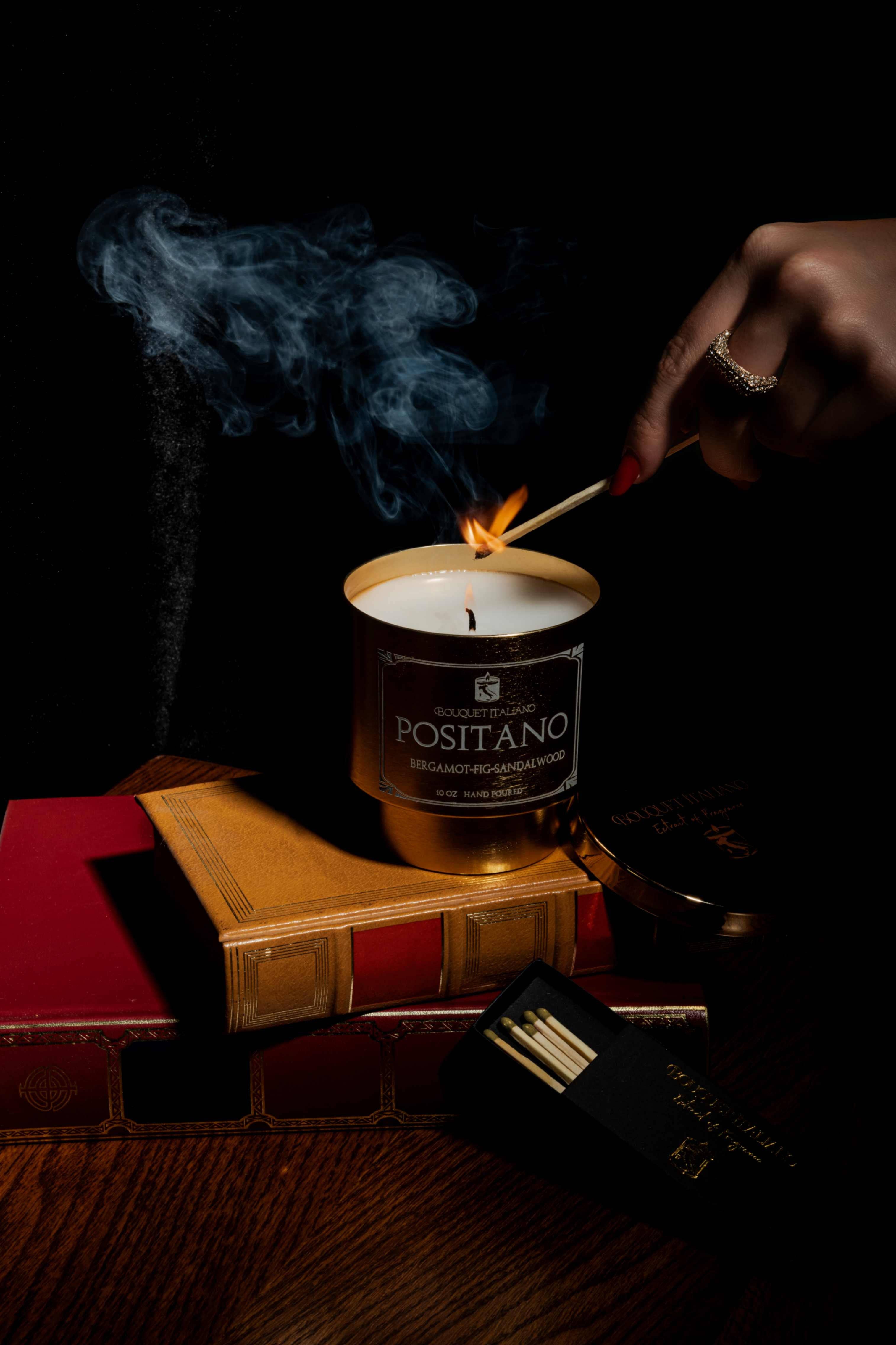 BouquetItaliano – Engroshandel Glaslys – Positano Luksus Duftlys – Italiensk-Inspireret13