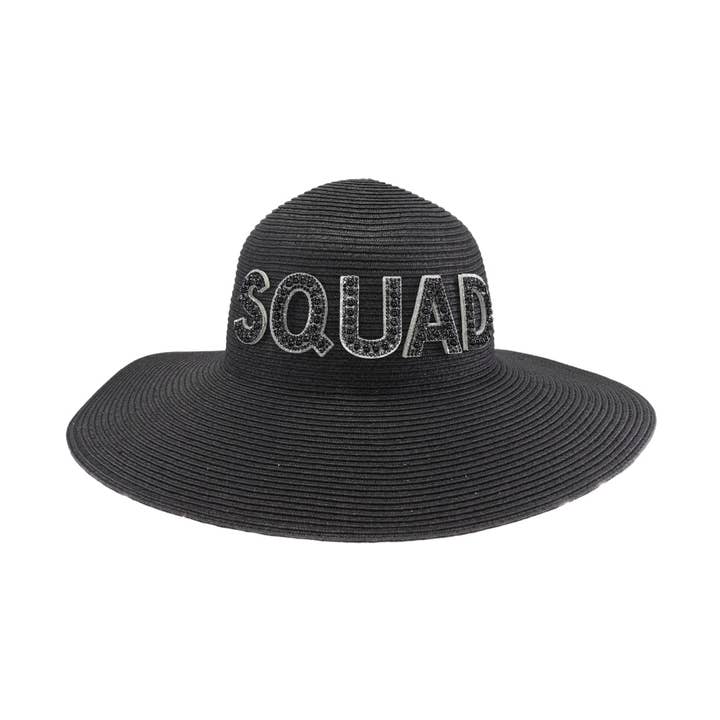 SQUAD Bridal Party Wide Brim C.C Sun Hat STC10 for wholesale on Faire2