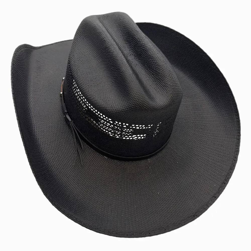 American Hat Makers – Engroshandel Cowboyhat - Unisex – Bangora stråhat i westernstil - Montana-model8