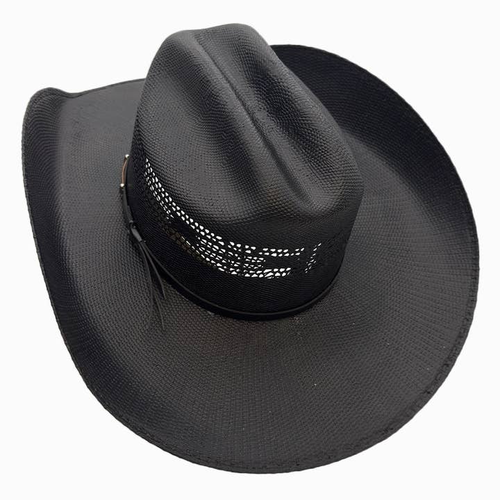 American Hat Makers – wholesale Cowboyhatt - Unisex – Bangora halm westernhatt - Stil Montana8