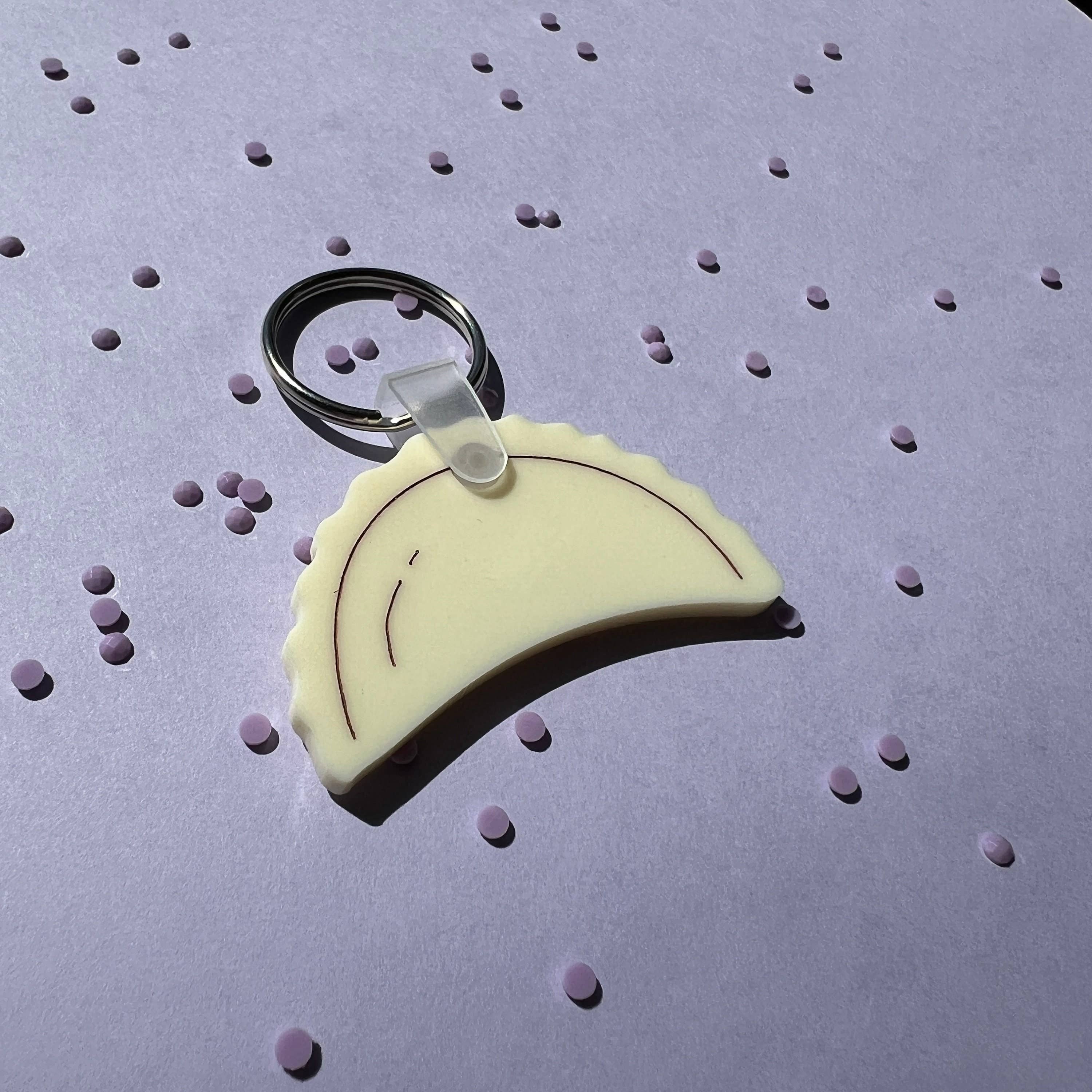 The Sweet Squid - Wholesale Keychain - Women's - Pierogi Acrylic Keychain1