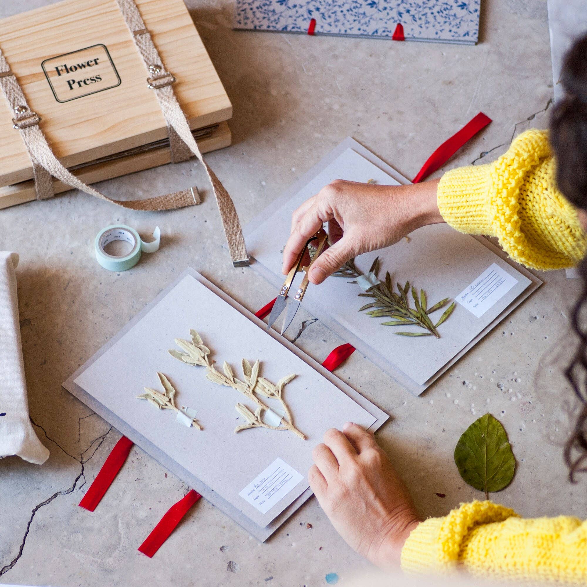 Fábrica de texturas - Wholesale DIY Craft Kit - The Flower Press Kit6