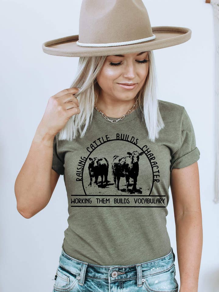 Criar gado constrói caráter por atacado de Buckin Barn Wholesale