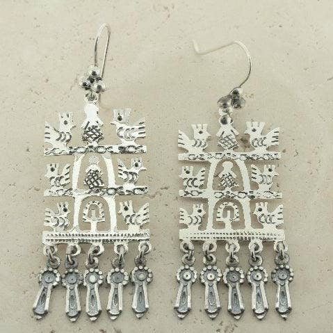 Large Wide Tree Of Life Earring for wholesale by Makers & Providers