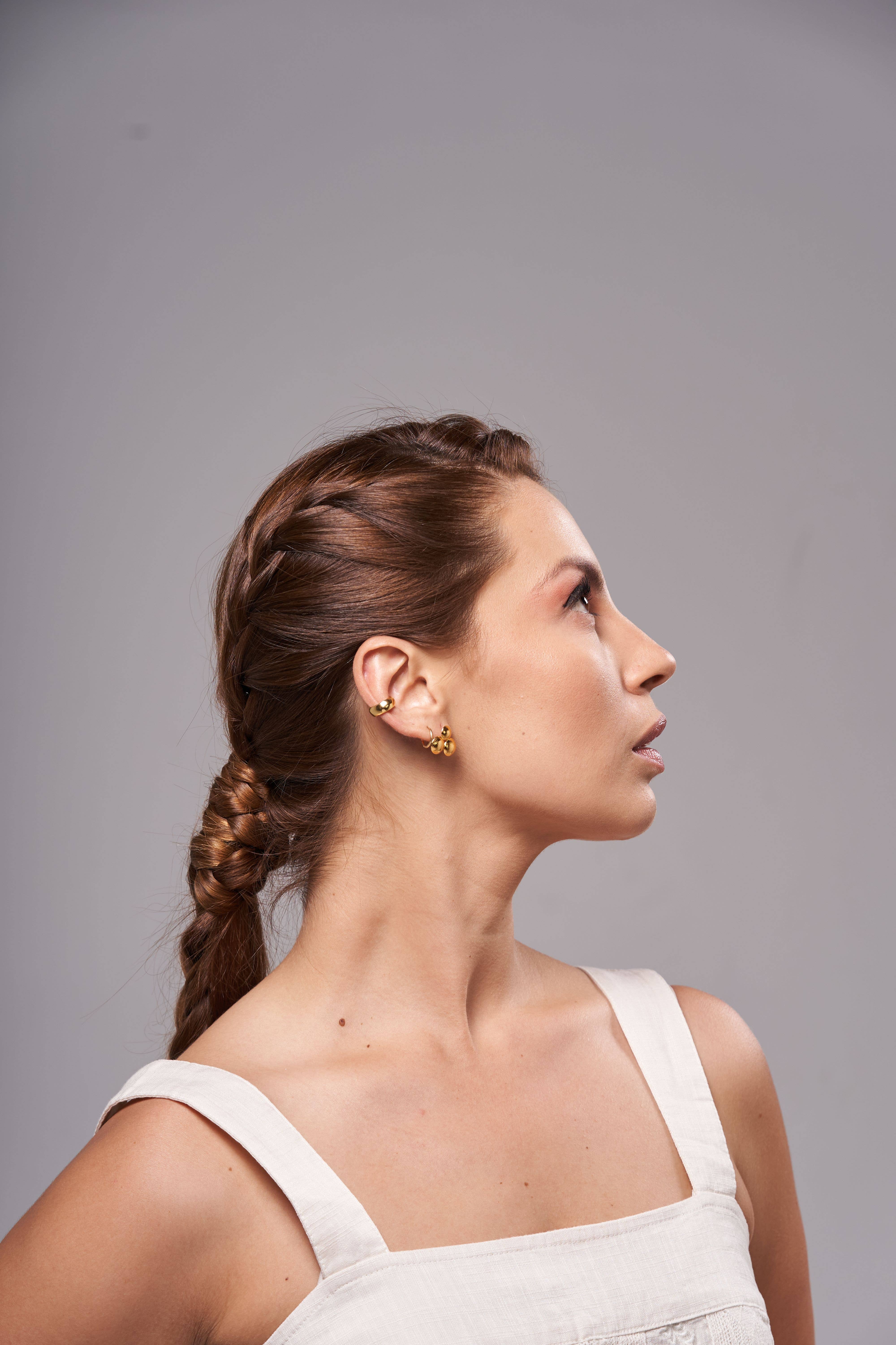 Heliconia Boutique – Brincos de punho/trespasse por atacado – Linea Cuff – Um Favorito do Dia a Dia, Ajustável a Qualquer Orelha7