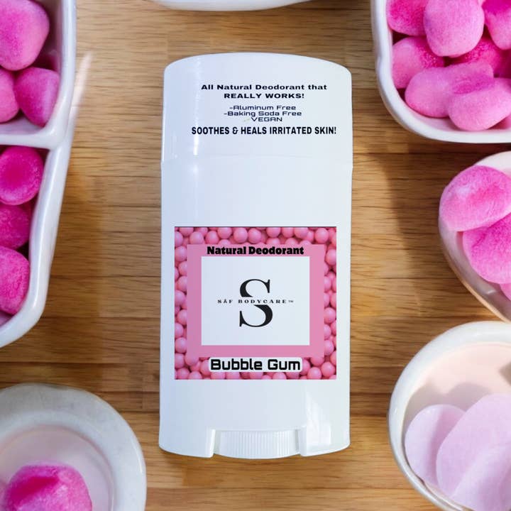 SÄ€F Body Care - Wholesale Deodorant - Women's - Bubble Gum Natural Deodorant, Aluminum Free, Plant Based9