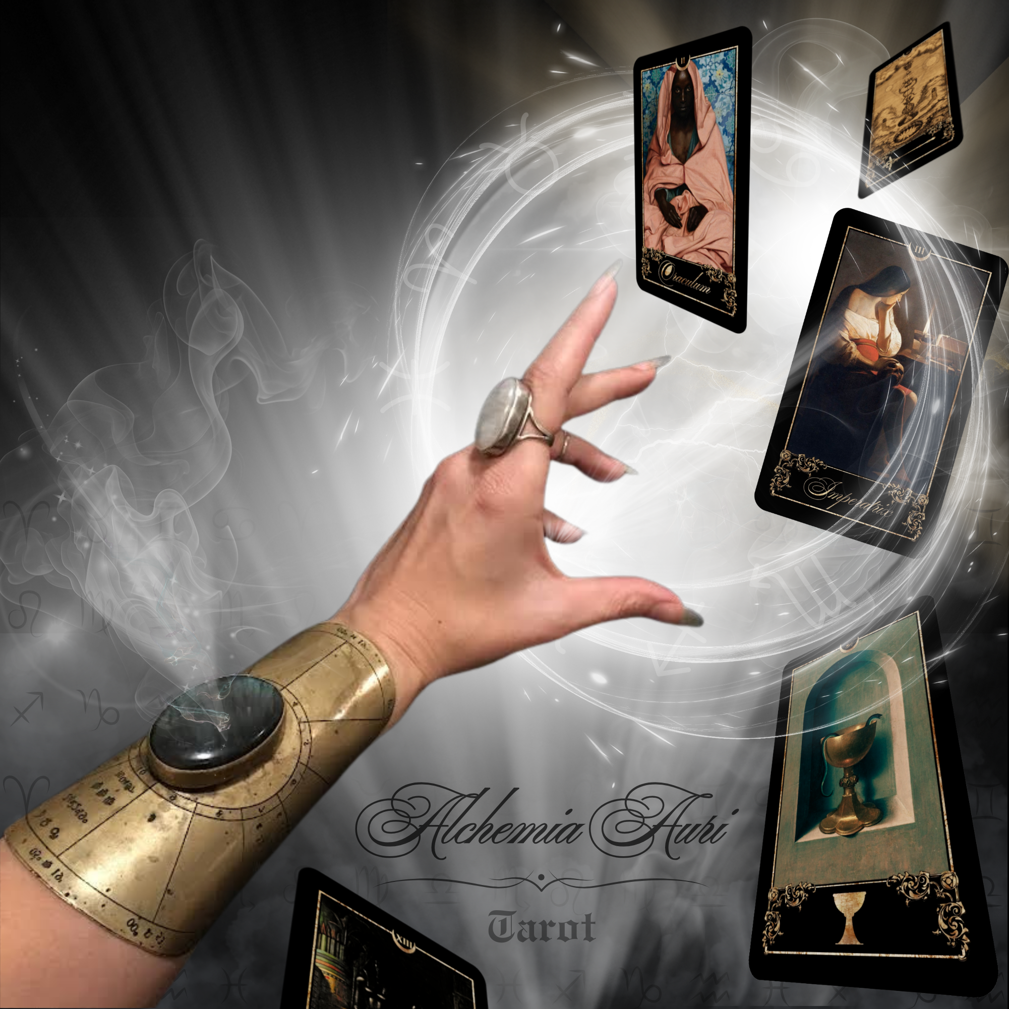 ENTER THE PORTAL - Wholesale Tarot/Oracle Card - Alchemia Auri Tarot  | Fine Art • Alchemy Tarot Card Deck3