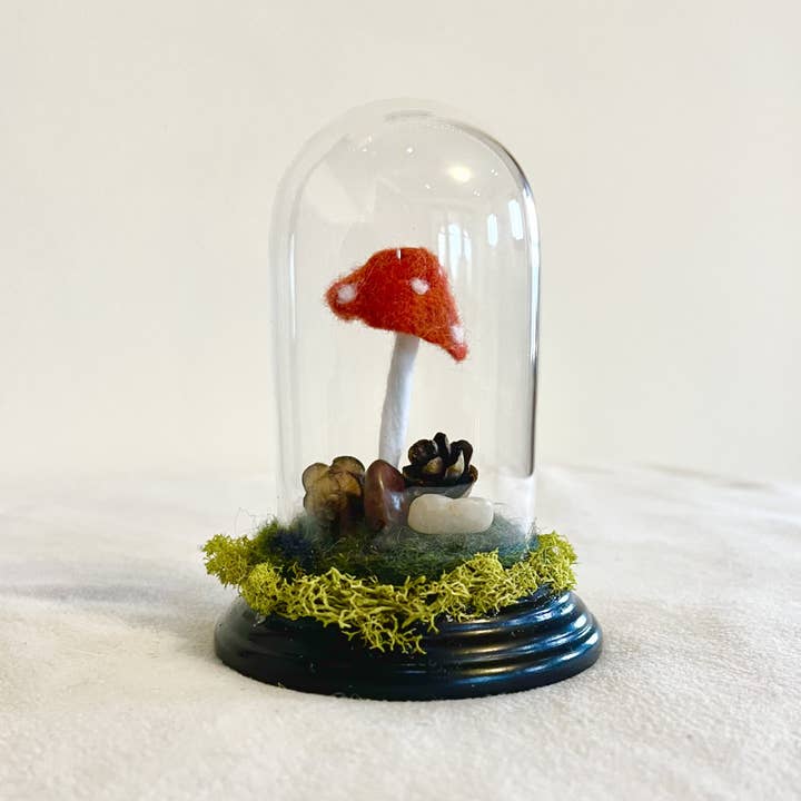 MJ and Me - Vendita all'ingrosso Decorazioni da tavolo - Cloche per terrario Forest Floor1