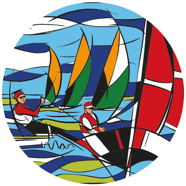 Coasters Sailing Mugmats for wholesale by THE MUSIC GIFTS COMPANY