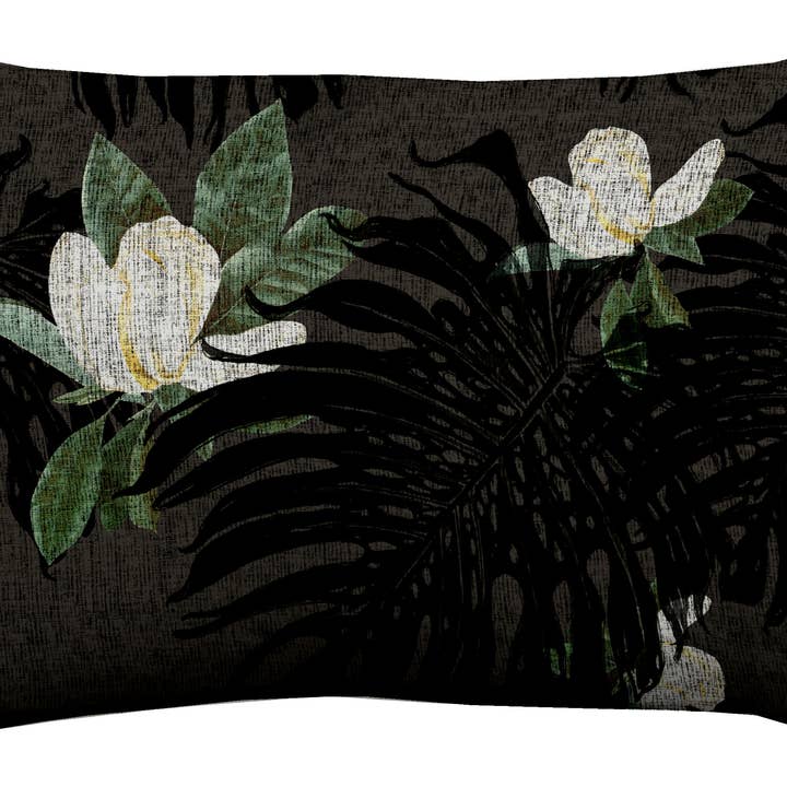Moonlit Flowers Outdoor Cushion for wholesale by Lemon Made