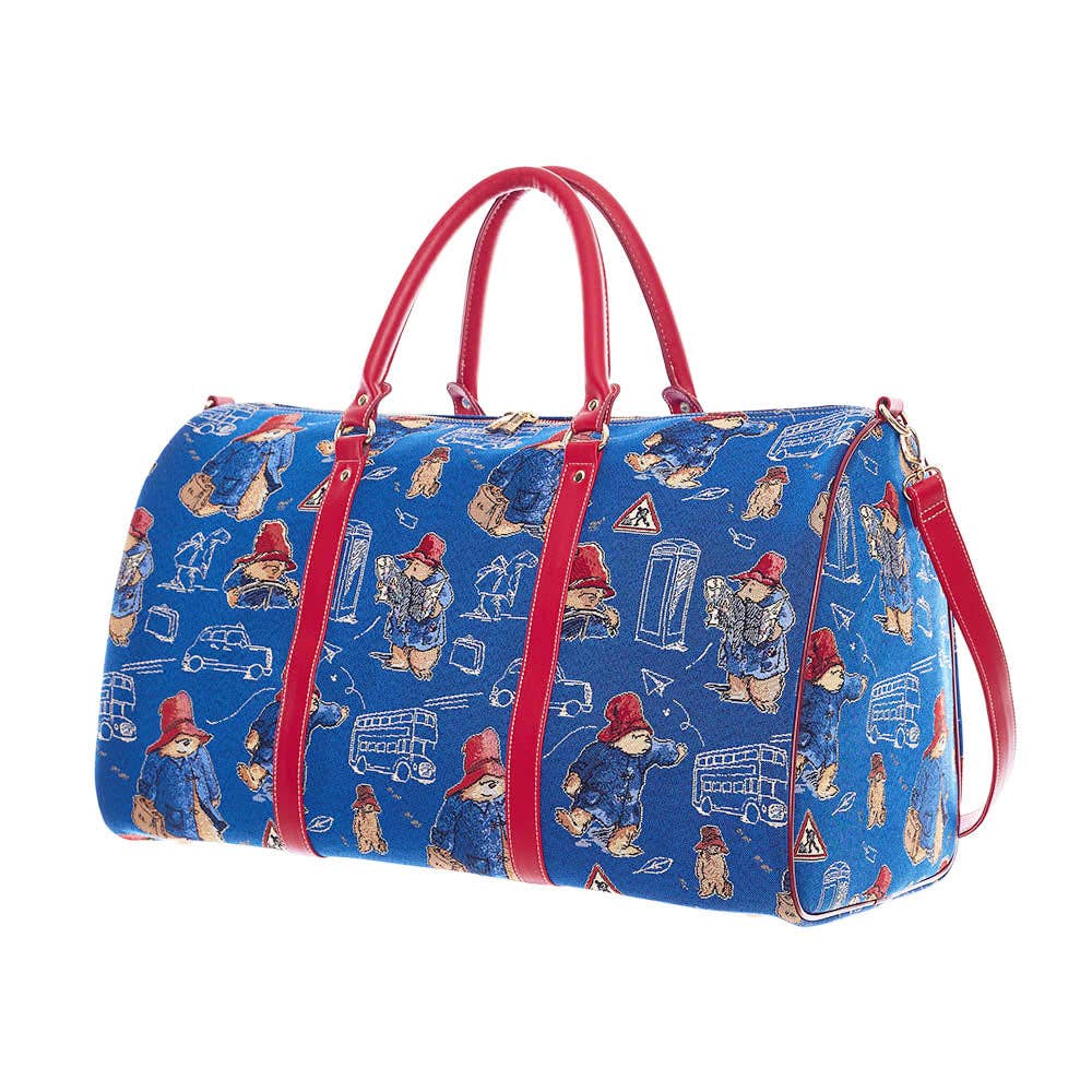 Signare Tapestry - Wholesale Weekender Bag - Unisex - Paddington™ Bear Blue - Big Holdall Bag4
