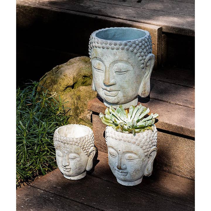 Abbott - Wholesale Plant Pot - Buddha Head Planter4