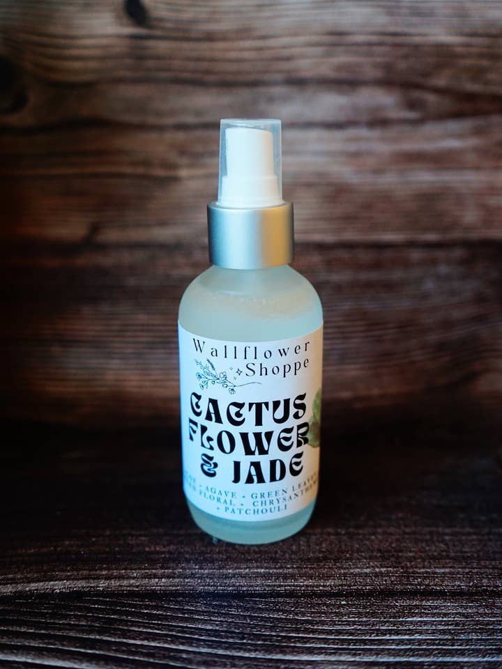 Brume pour le corps et le linge, Fleur de cactus & Jade pour la vente par The Wallflower Shoppe