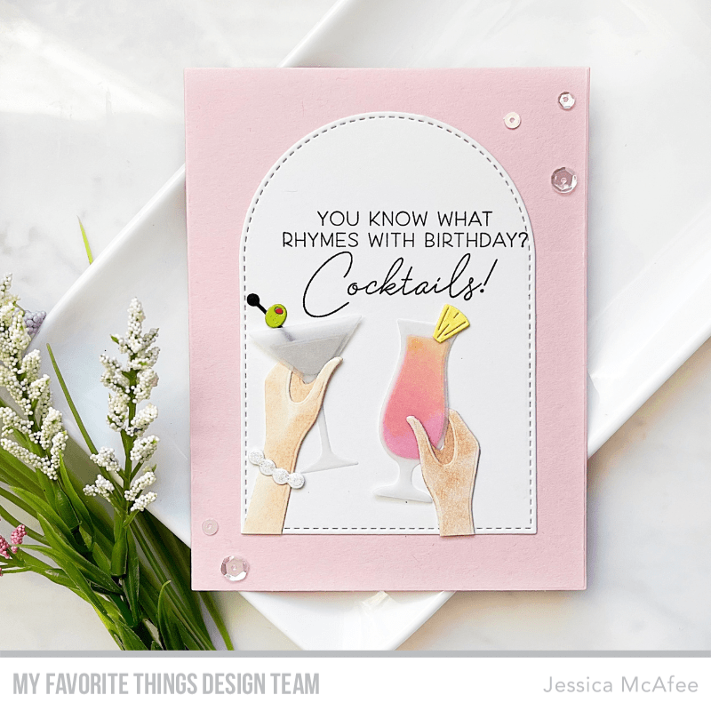 My Favorite Things - Wholesale Verjaardagskaartje - Hef een glas16