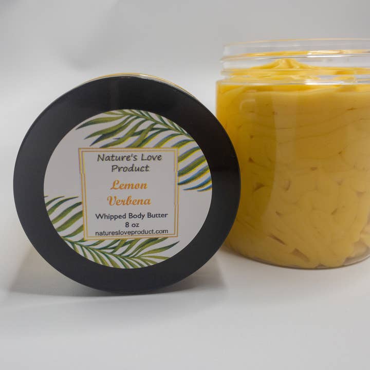 Nature's Love Product - Wholesale Body Balm/Butter - Lemon Verbena Whipped Body Butter1