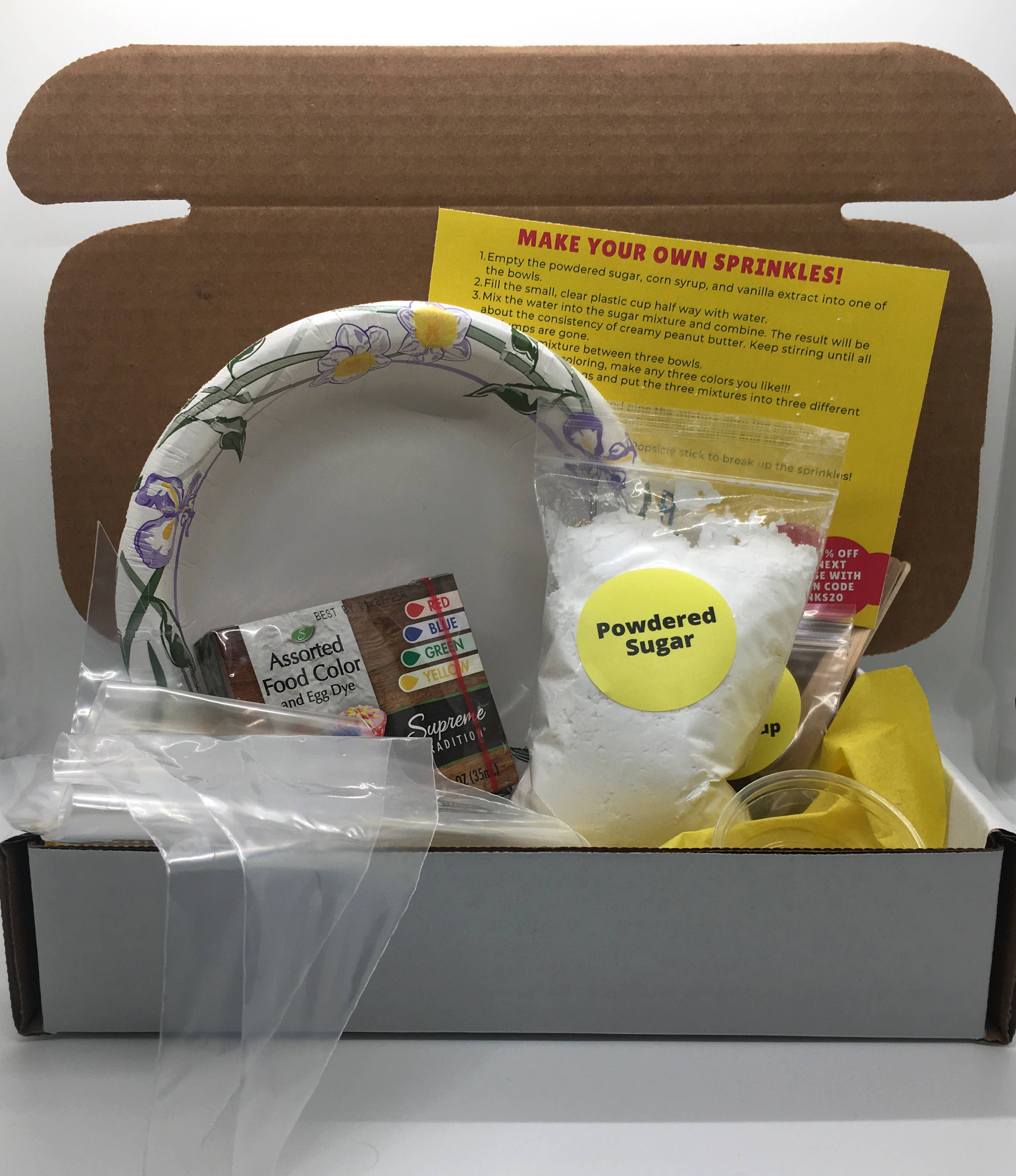 Yellow Table Studio LLC - Wholesale DIY Food Kit - DIY Sprinkles/Jimmies Kit1