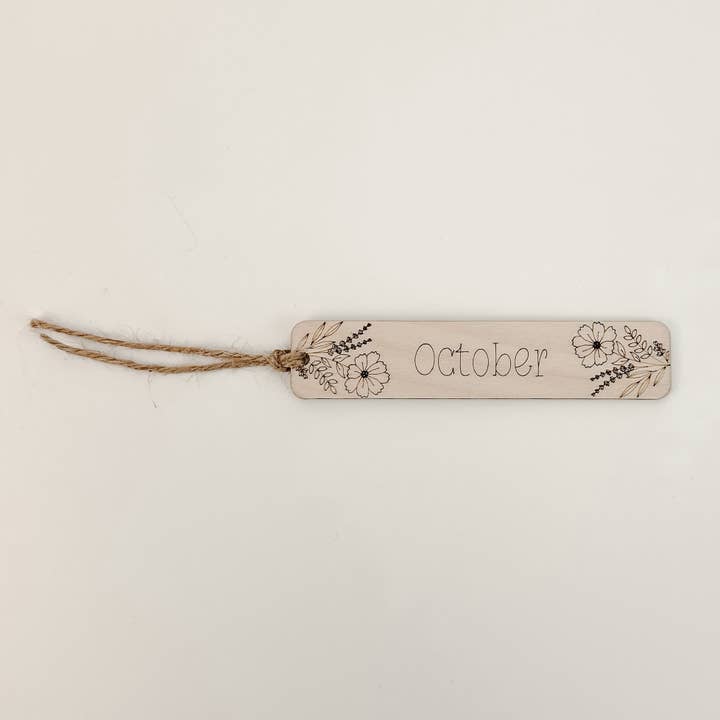 October Birthflower - Bookmark for wholesale by Mud & Honey