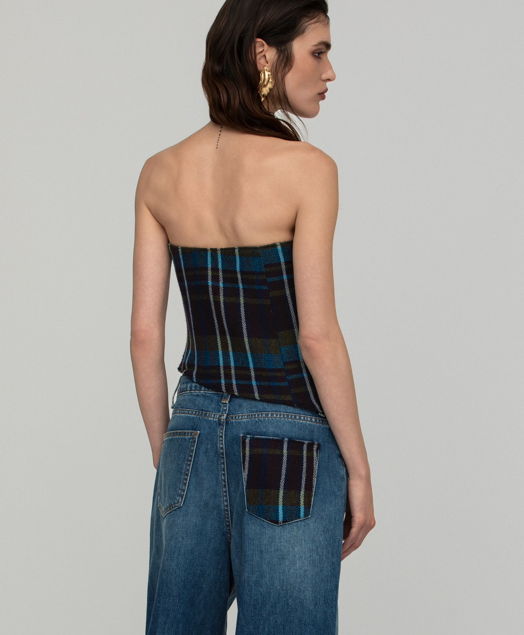 Giorgia Fratta – wholesale Jeans – Women’s – Elodie Wide Leg Jeans Made in Italy8