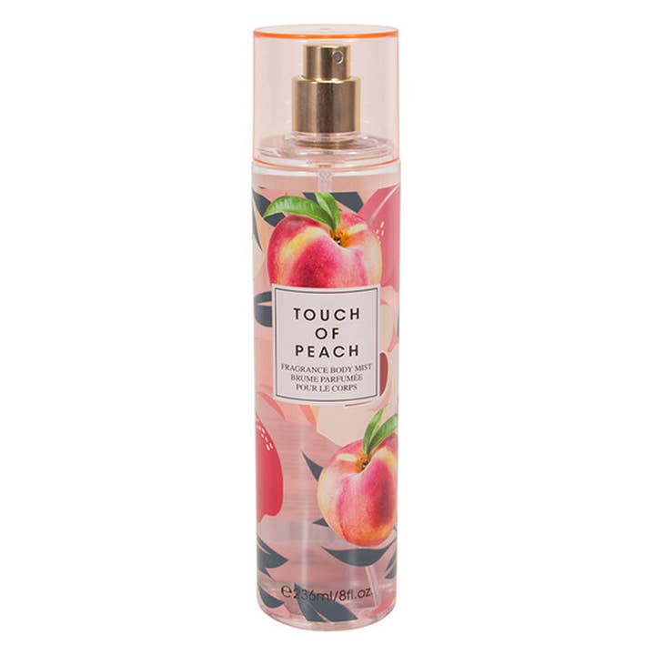 Deluxe Import Trading - Wholesale Perfume/Eau de Toilette - Women's Fragrance Body Mist 8oz TOUCH OF PEACH