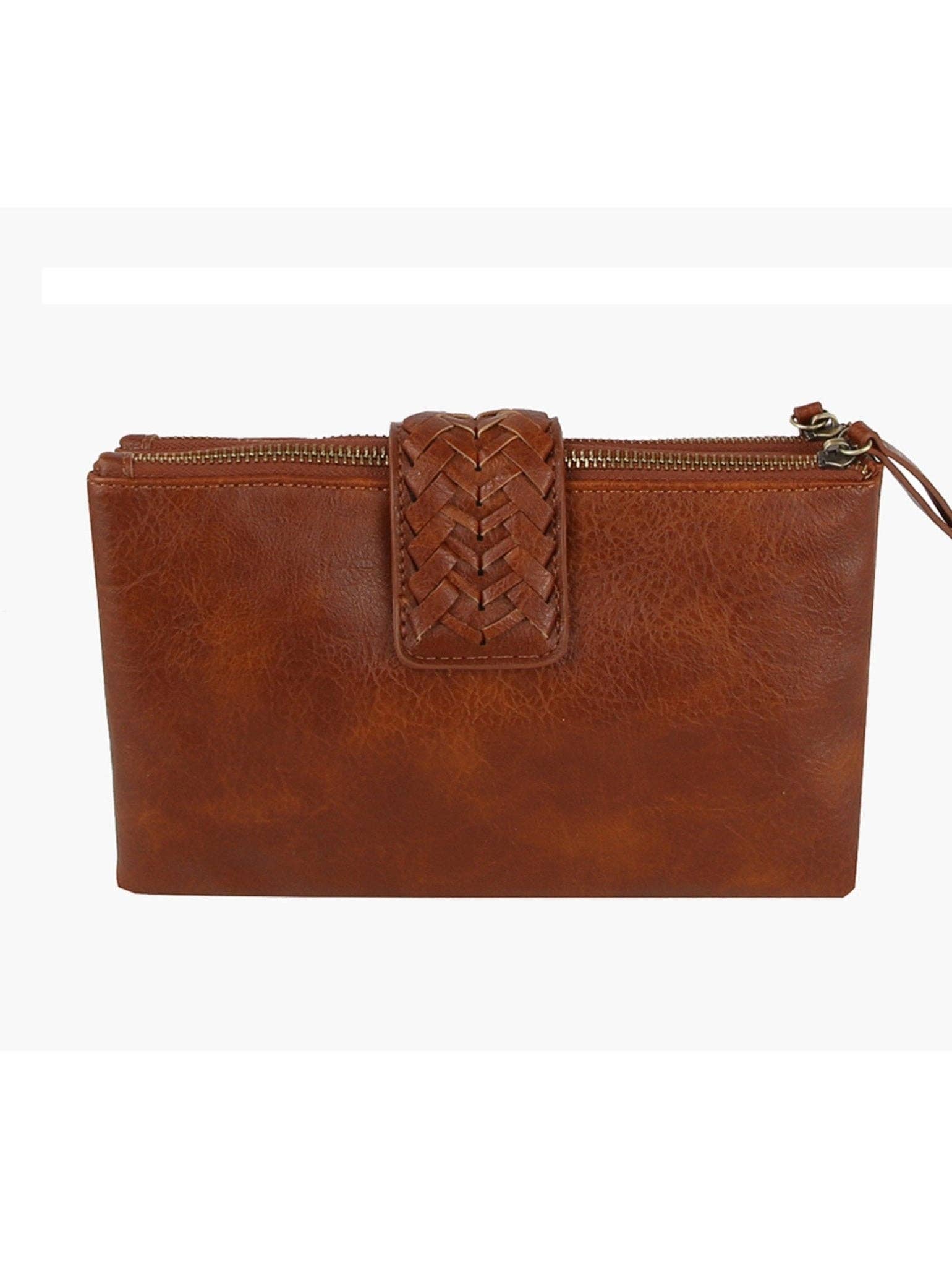 MiMi Wholesale - Vente Sac à bandoulière – femme - Sac à bandoulière à deux compartiments pour femmes avec détail tressé6