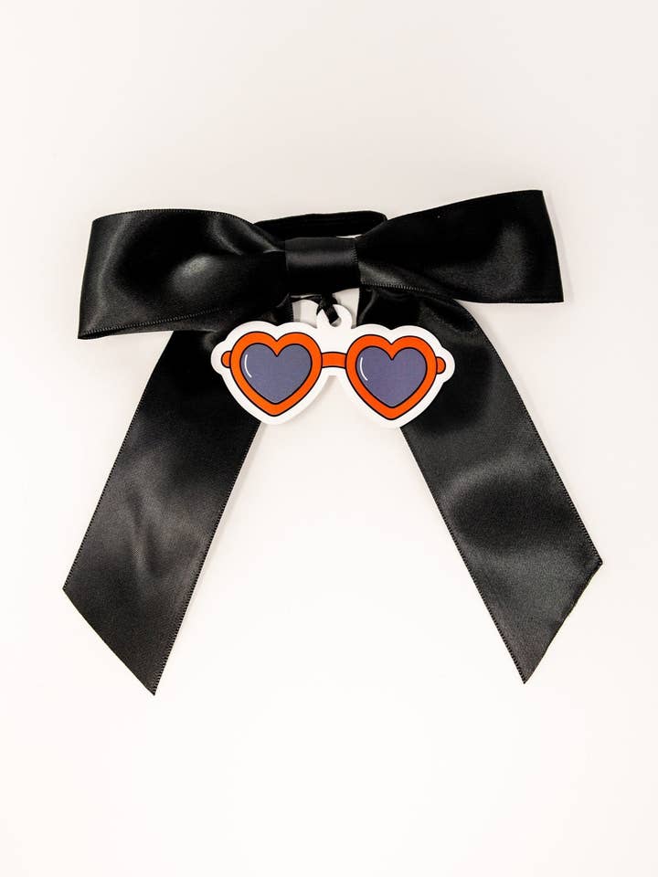 Bottle Bow + Gift Tag™ - Heart Sunglasses for wholesale by Wrapido!