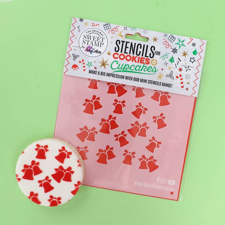 Plantillas Mini para Galletas y Cupcakes - Campanas para venta al por mayor de Sweet-Stamp