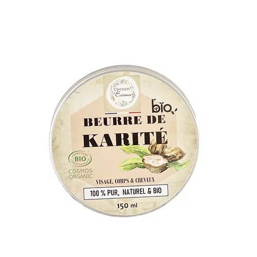 Cocoon’Essence - Wholesale Body Balm/Butter - Cocoon'Essence Pure Organic Shea Butter 150 ML1
