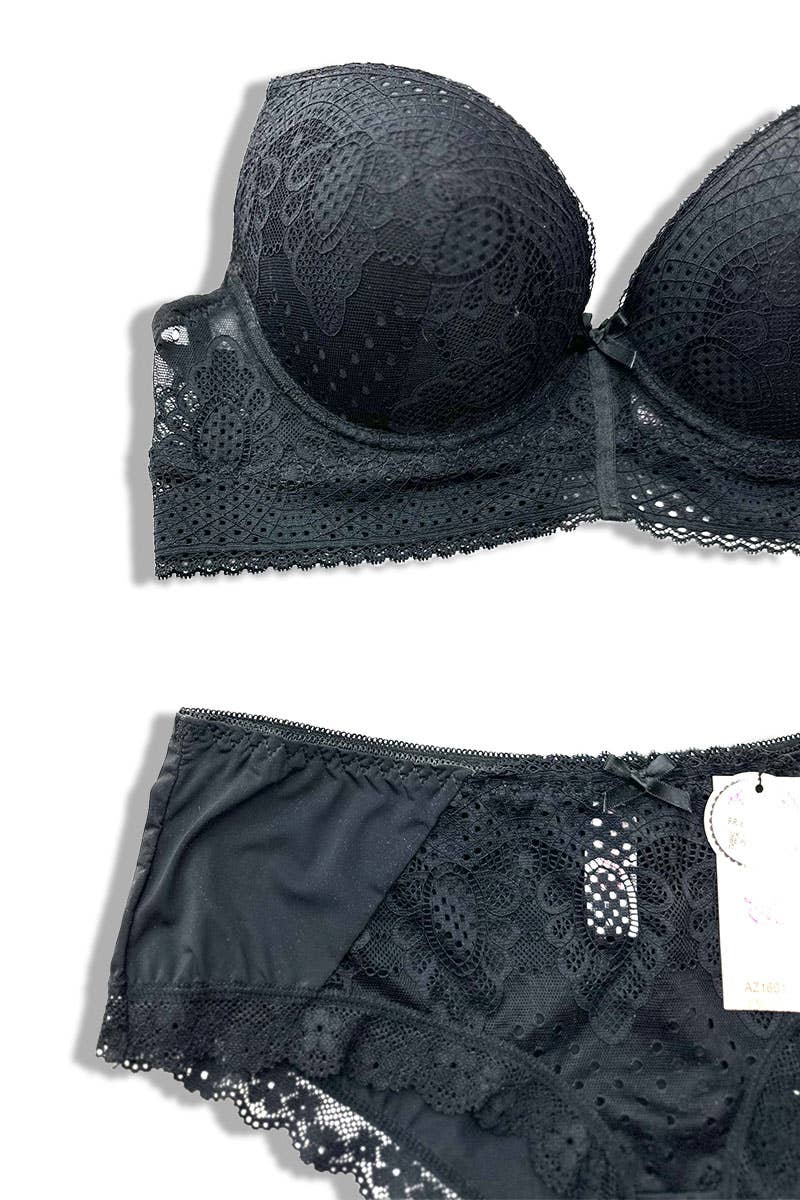 Belle Com'Elle - Wholesale Lingerie Set - Women's - Cup C Bra and Panty Set/AZ1601316