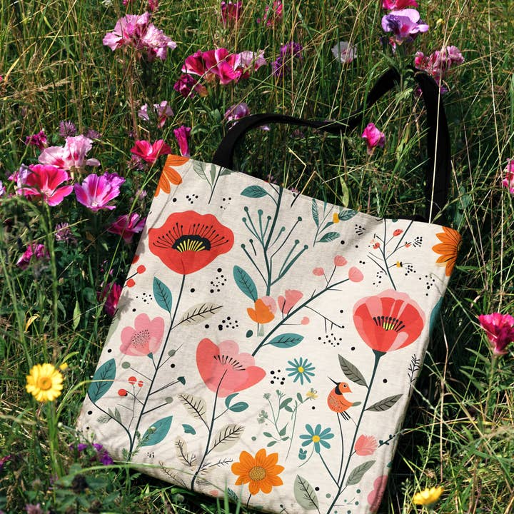 Sac Tissé Floral Cottagecore pour la vente par MagicMerchEmporium