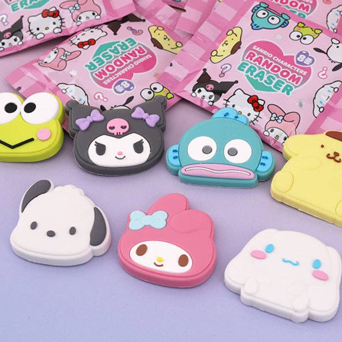 K-Wonderland - Wholesale Eraser - Sanrio Characters Random Face Eraser – 8 Styles4