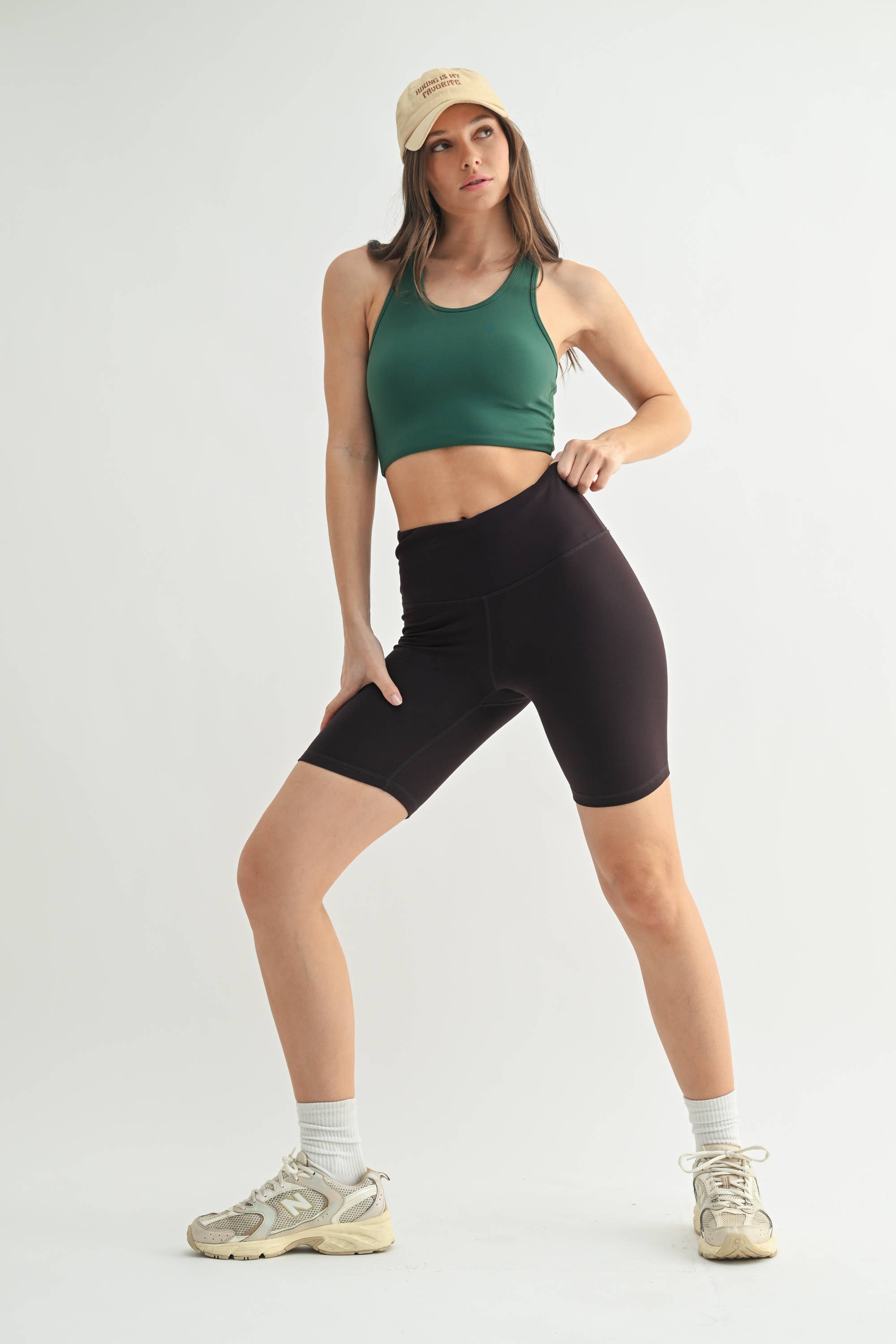 Mono B - Vendita all'ingrosso Maglia sportiva - Donna - VERDE - Canotta corta aderente Extreme Racer15