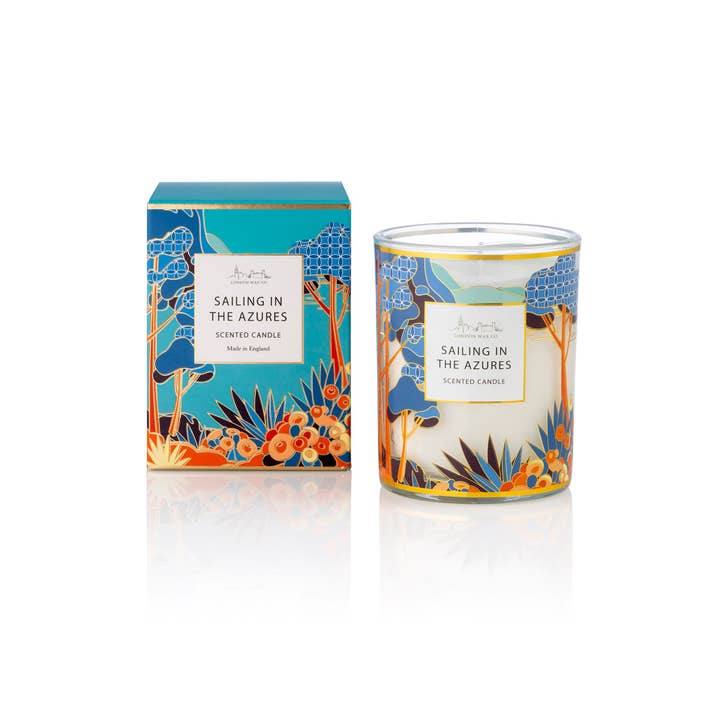 The London Wax Company Vela de 1 Mecha Sailing in The Azures 227g para venta al por mayor de WIDDOP and Co.