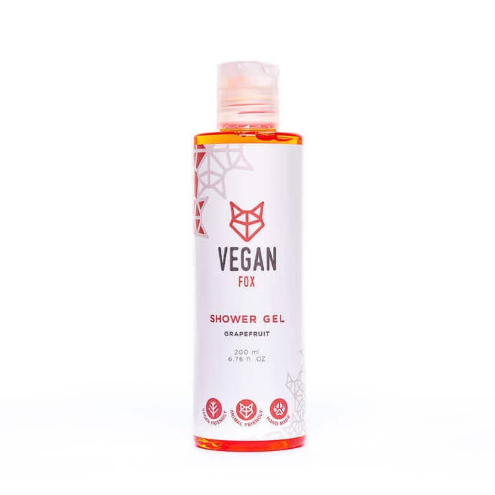 Amber cosmetics Ltd (Vegan Fox) - Wholesale Body Wash/Shower Gel - Grapefruit Shower Gel4