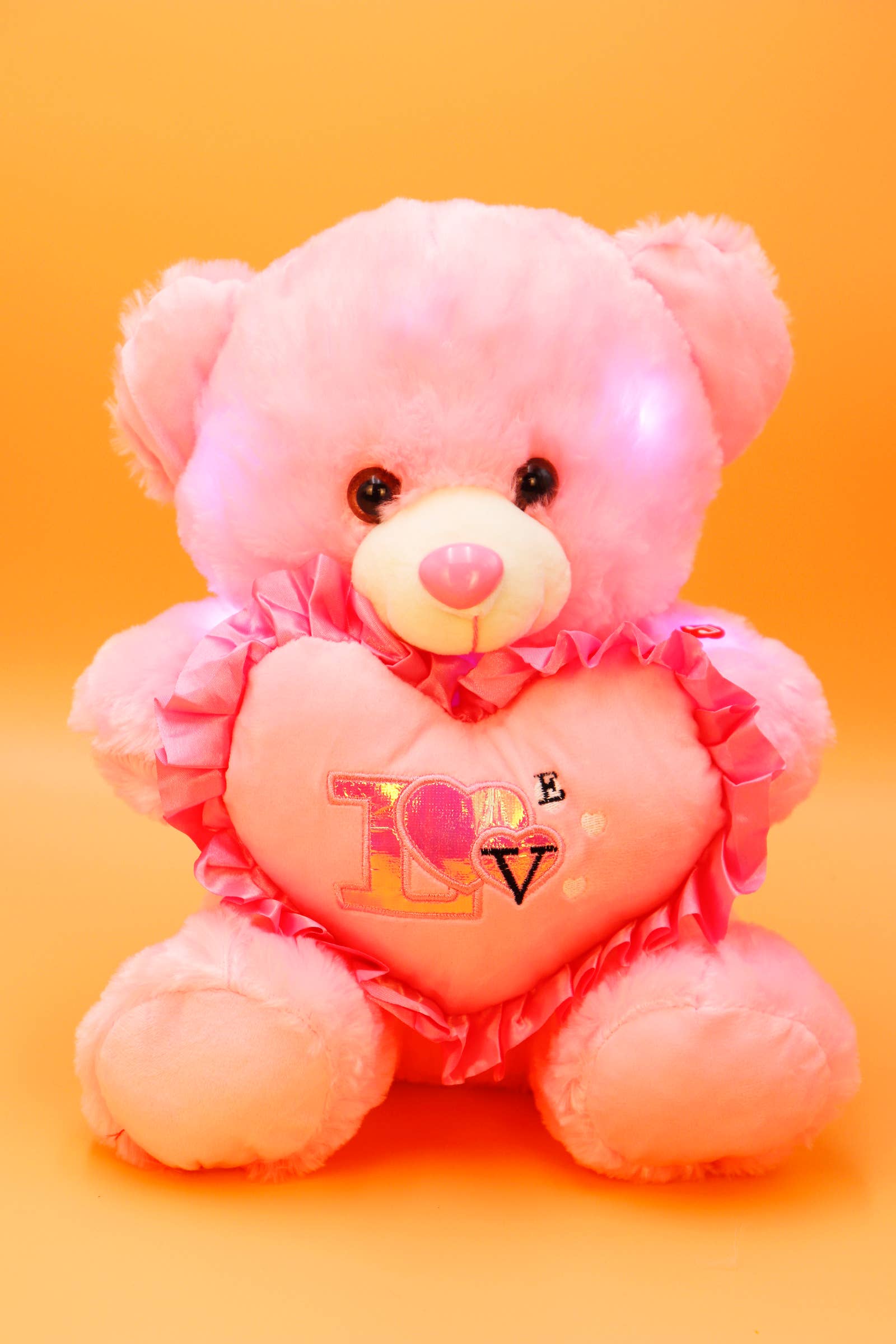 SURTIDO Osito de Peluche Musical Luminoso - 30 cm de venta al por mayor en Faire8